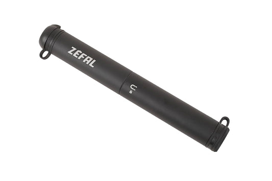 Zéfal Bomba Ez MAX FC Aluminio V.A./V.F. 8 Bar/116 PSI con Cartucho Co2 16G, Color Negro, 190 mm