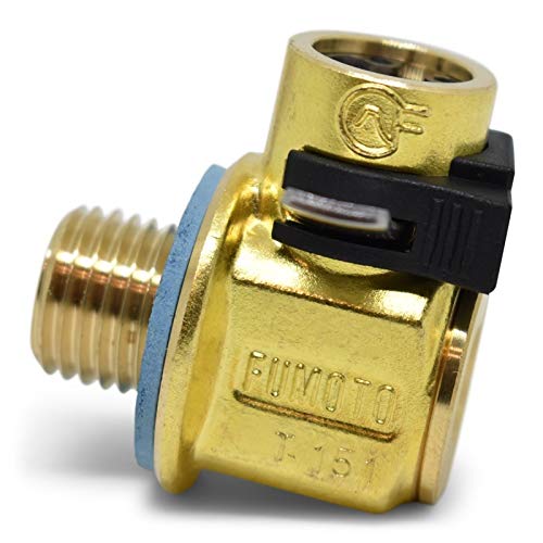 Fumoto F-133: Válvula estándar con roscas de 12 mm a 1,25 con clip de palanca