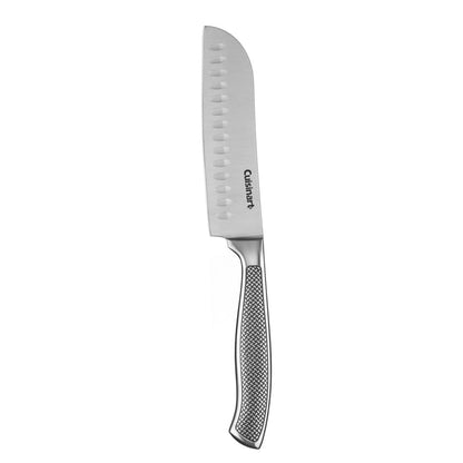 Cuisinart Graphix Collection Cuchillos de Cocina Acero Inoxidable - Cuchillo Santoku de 5" - Set