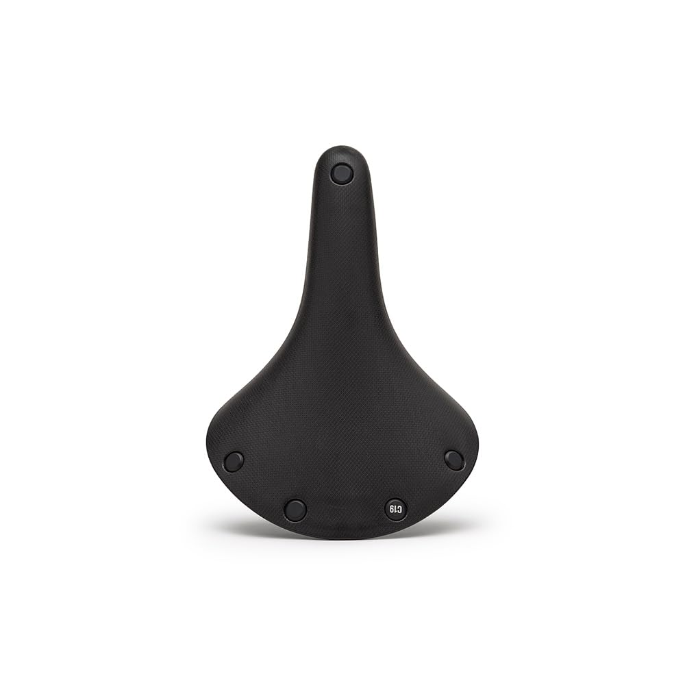 Brooks England Cambium - Asiento de Bicicleta para Todo Tipo de Clima, Alto kilometraje, Impermeable, Tallado/estándar (C15, C17, C19)