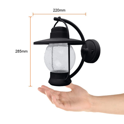Tecnolite Lámpara de Pared Arbotante Tipo Farol Exterior, Ideal Zona Costera 60 W, Base E27, IP44, No incluye foco