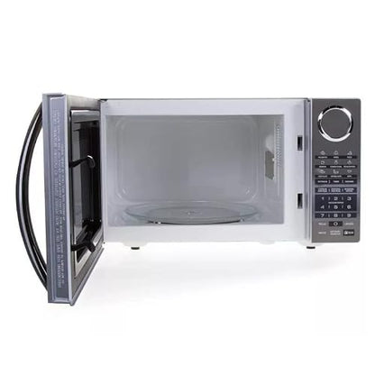 GE - Horno de microondas 0.7 cu.ft. Espejo Appliances, Espejo, Plateado - MGE07SEJ