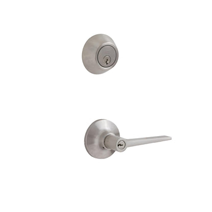 Phillips Combo Cerrojo/Manija Fresno Para Entrada LLave-Llave Plata