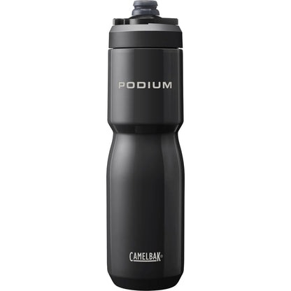CamelBak Podium Steel Botella Térmica de Acero - 22 onzas - Negro