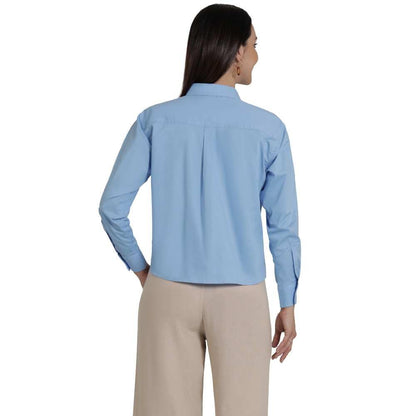 Lee Camisa Regular de Algodón para Mujer