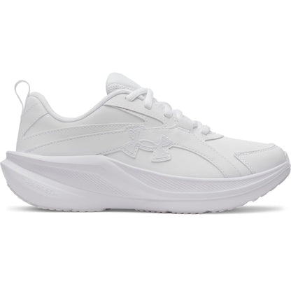 Under Armour Tenis Assert 11 para Correr, Niño - 23.0 cm - Blanco