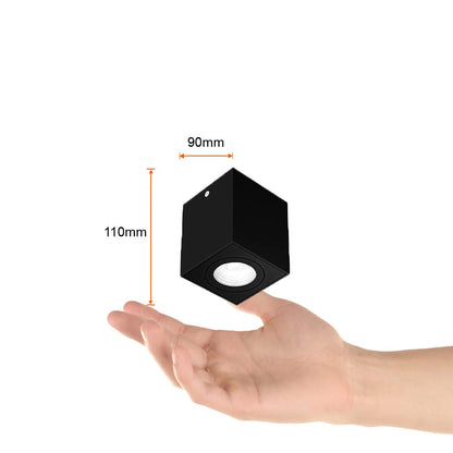 Tecnolite Lámpara de interior Spot LED para sobreponer, 10 W, Luz suave cálida