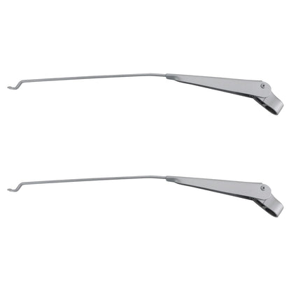 TRQ Juego de par de brazos limpiaparabrisas delanteros | Para Jeep CJ5 CJ6 CJ7 CJ5A CJ6A CJ8 Scrambler