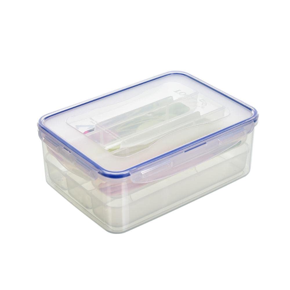Lock & Lock Polipropileno Contenedor 2.6L con Rejilla