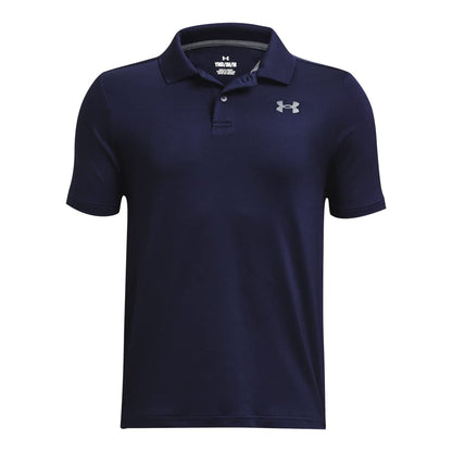 Under Armour 1377346 Polo de Golf Performance de Niño - Azul Marino - M