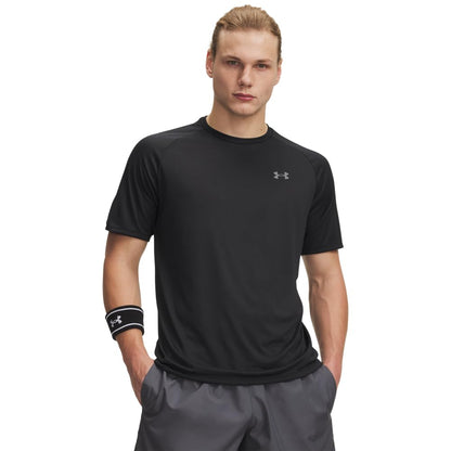 Under Armour Tech 2.0 Playera de Entrenamiento para Hombre - Negro (001), Grafito - G Alto - Sólido
