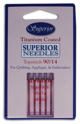 Superior Threads 90/14 - Agujas de Punto Superior (132-90/14), Color Rosa