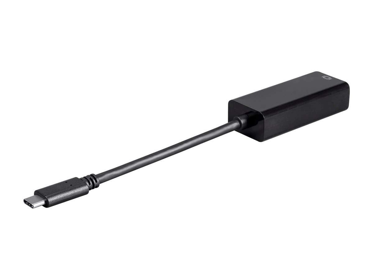 Monoprice USB-C to Mini DisplayPort Adapter - Black Network Adapter, RJ45 - Select Series