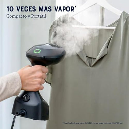 Oster® Vaporizador de Telas Portátil, con Cable de 2.55 Metros, Capacidad de 240 ml, Negro, GCSTES101