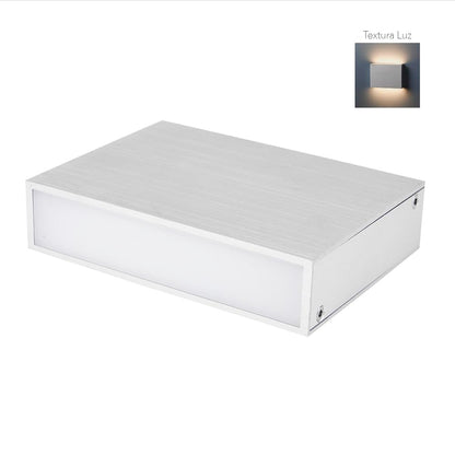 Tecnolite - Lámpara de Pared Arbotante LED 8 W, Luz Cálida Brillante, Interiores, No atenuable, LED integrado