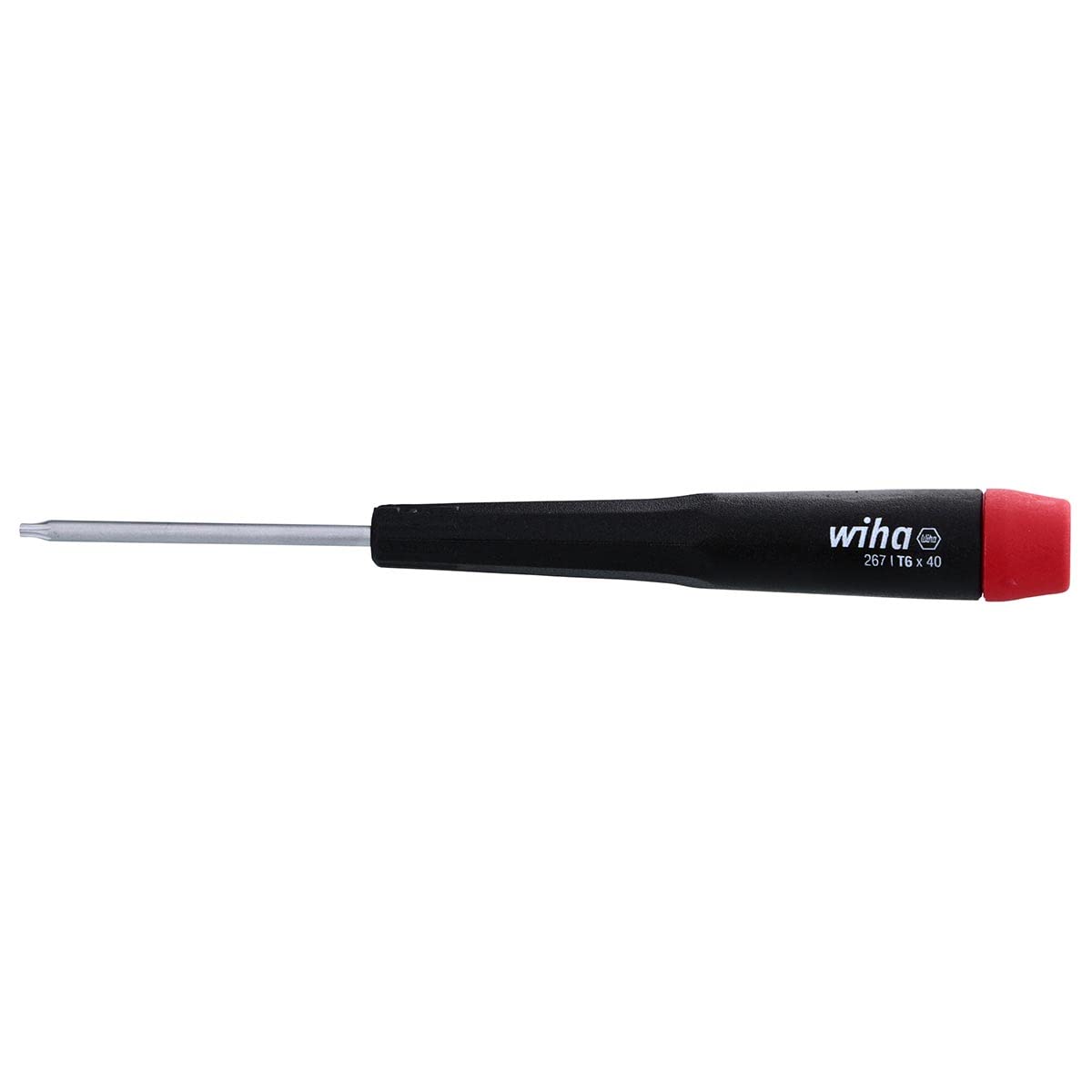 Wiha 96706 - Destornillador Torx (mango de precisión, T6 x 40 mm)