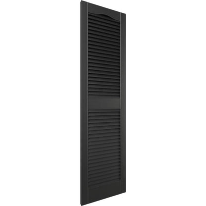 Ekena Millwork Persiana de rejilla abierta, 14.5 Wx55 H Inch, Negro