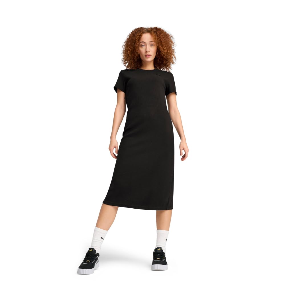 Puma Her Short Sleeve Dress Vestido Informal Mujer