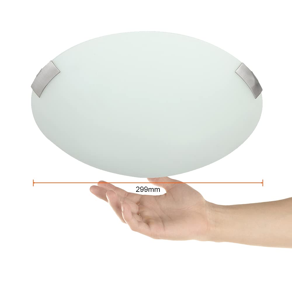 Tecnolite Lámpara de Interior para Sobreponer H-3060/S, Base E27, Satinado