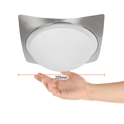 Tecnolite Lámpara de Techo, Base E27, Iluminación Moderna, Luz de Techo Industrial, Color Satinado, 100 - 240 V,