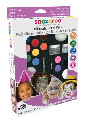 Snazaroo Kit de pintura facial Ultimate Party Pack