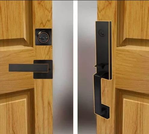 Yale MX89584 Gatillo Portofino Alta Seguridad Llave-Llave, Bronce Antiguo