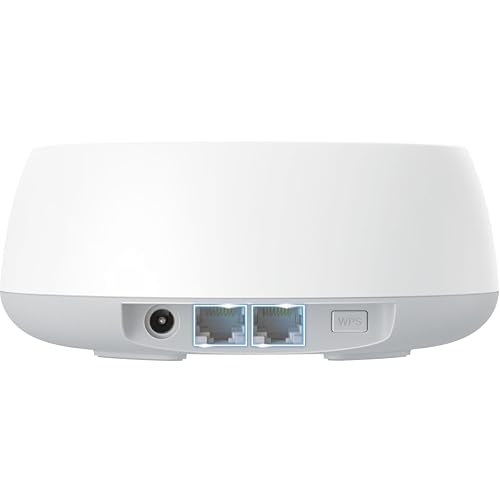 TP-Link Deco BE22(3-Pack) Router Mesh WiFi7 BE3600 Cobertura 600m² - Doble Banda 3.6 Gbps - 2 Puertos Gigabit - Roaming IA para Moverte Sin Perder Conexión - App Deco - Conecta 150 Dispositivos