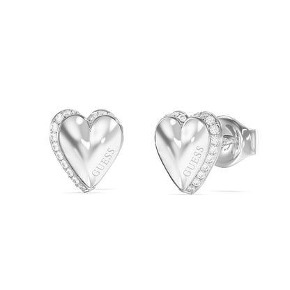 GUESS Aretes para Mujer BY YOUR SIDE color Plata