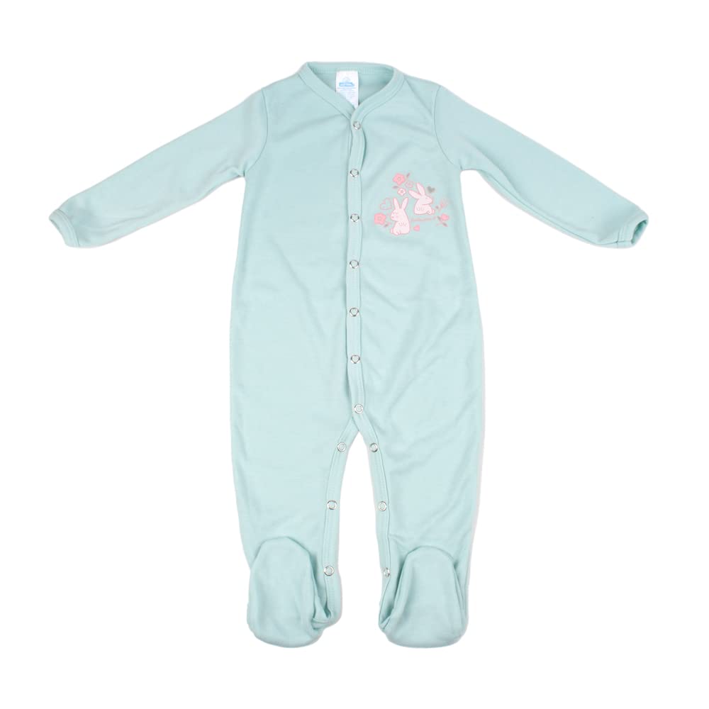 Baby Mink Manga Larga Mameluco Bebé-Niñas