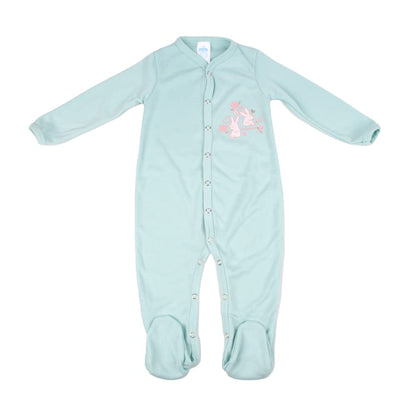 Baby Mink Manga Larga Mameluco Bebé-Niñas