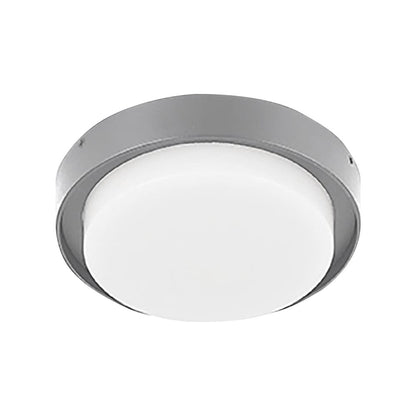 Tecnolite Lámpara Plafón LED 15 W - Luz de Día, IP54, IK05, Lámpara de Techo de Sobreponer Redonda, LED integrado