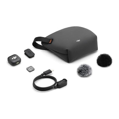 Transmisor DJI Mic 3, Micro inalámbrico Mini para iPhone/cámara/Android | Ligero e intuitivo, micrófono lavalier, flotante de 32 bits, código de tiempo integrado, vlog, entrevistas y streaming