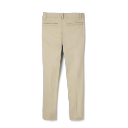 French Toast Pantalón Ajustado de Sarga elástica para niña