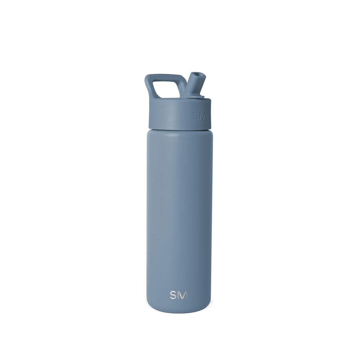 Simple Modern Botella de Agua con Popote, Colección Summit, 532-887 ml - 22 onzas - -Blue Dune
