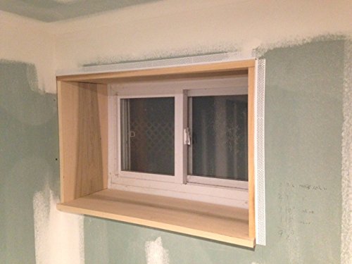 Park Ridge Products Ventana Deslizante Sótano Vinilo 32x18 Mano Izquierda Blanco