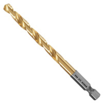 BOSCH TI2143IM - Broca de titanio resistente al impacto de 1/4 pulgadas x 4 pulgadas