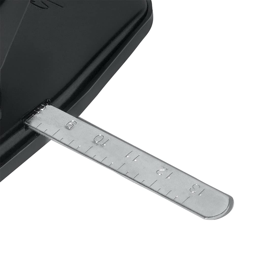 Swingline P2089 Perforadora Ajustable 7/8 cm, 2 Agujeros, Negro