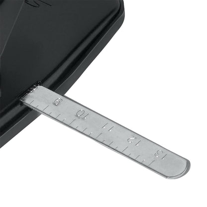Swingline P2089 Perforadora Ajustable 7/8 cm, 2 Agujeros, Negro