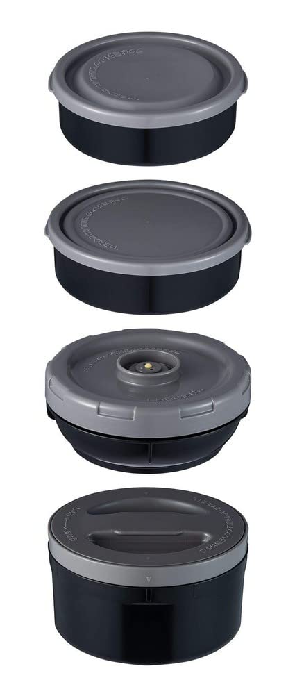 Zojirushi SL Mr. Bento Almuerzo de acero inoxidable, Azul (Arndano), 41 Oz, 1