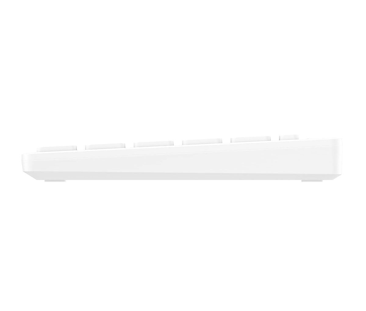 HP Teclado Inalámbrico 350, Conectividad 10 Metros, 2.4 GHz, en Español, Windows/Mac OS, Multi-Dispositivo, Blanco (692T0AA)
