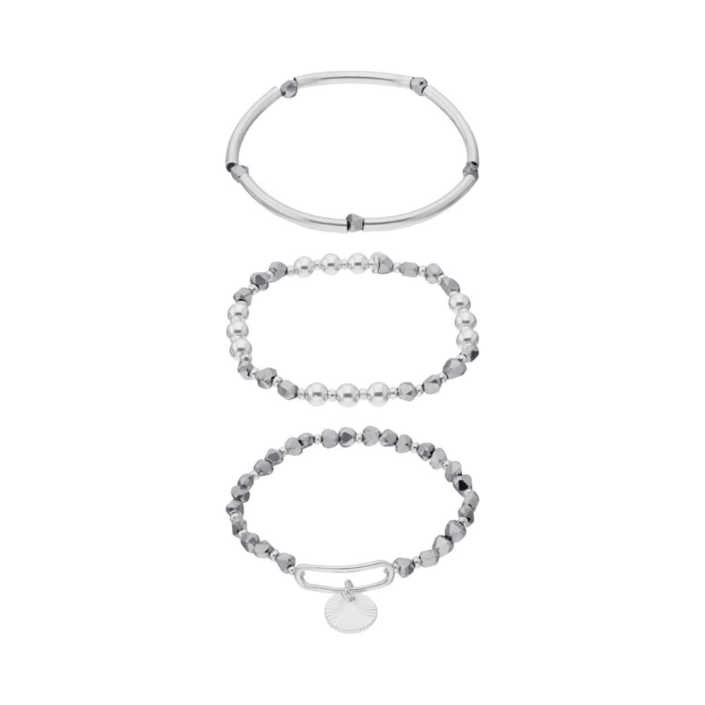 Nine West Pulsera Plateada para Mujer