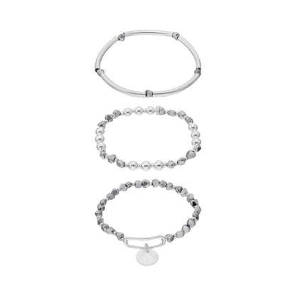 Nine West Pulsera Plateada para Mujer