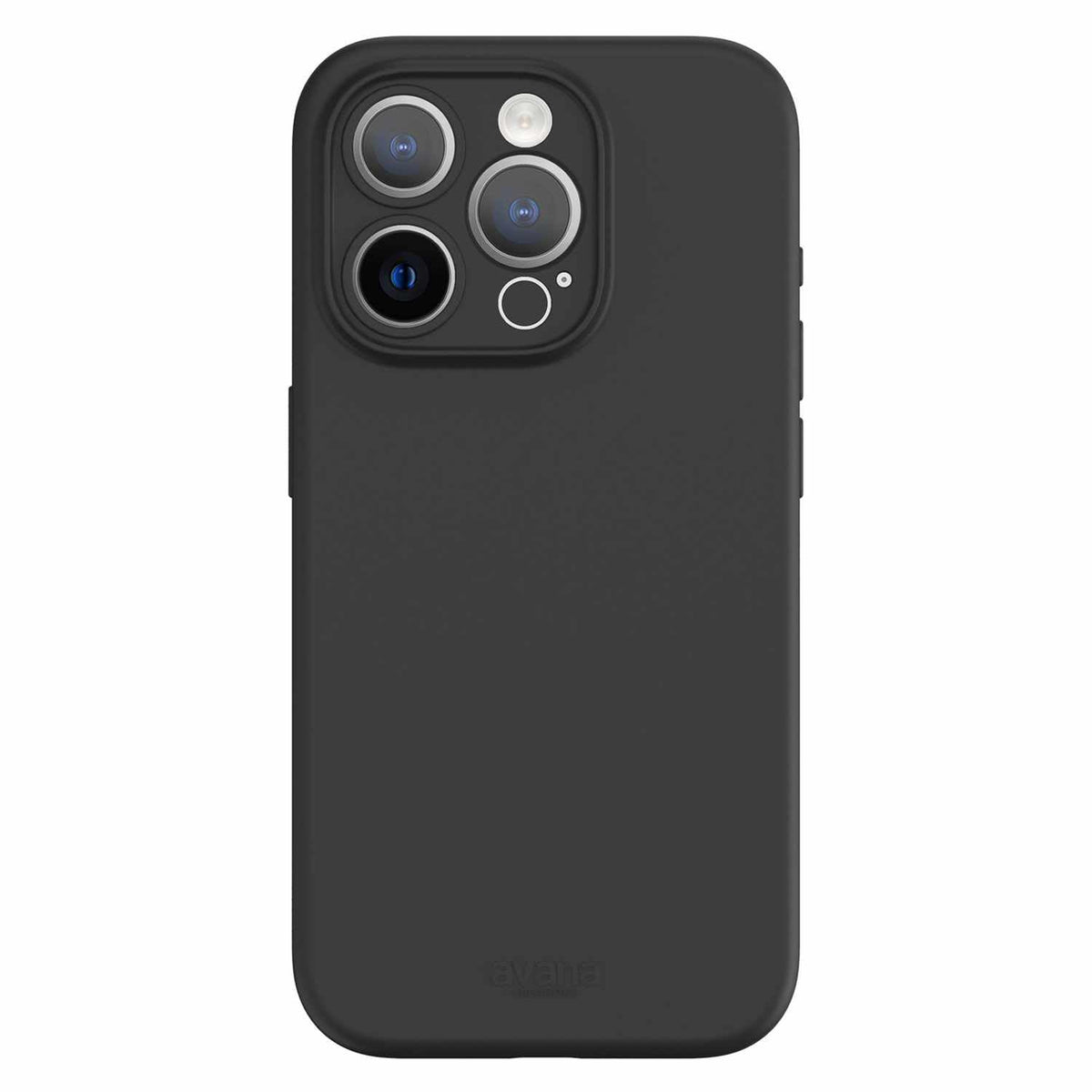 Avana Velvet Funda con MagSafe Compatible con iPhone 15 Pro MAX, Resistente a Caídas de 3m, Bisel Elevado, Protección Antimicrobiana - Negro