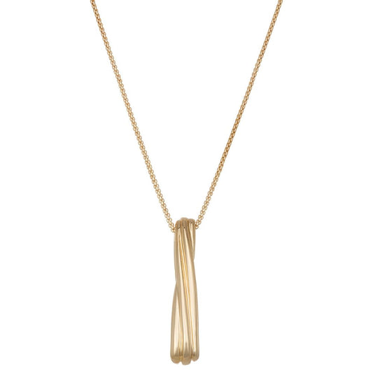 Napier Collar Dorado Circular Para Mujer | Mediano, Cierre Pinza Ajustable, Forma Circular