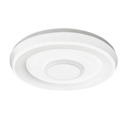 Tecnolite - Lámpara de Techo Plafón LED 36 W, Luz Blanca Ajustable con Aros de Luz, No atenuable