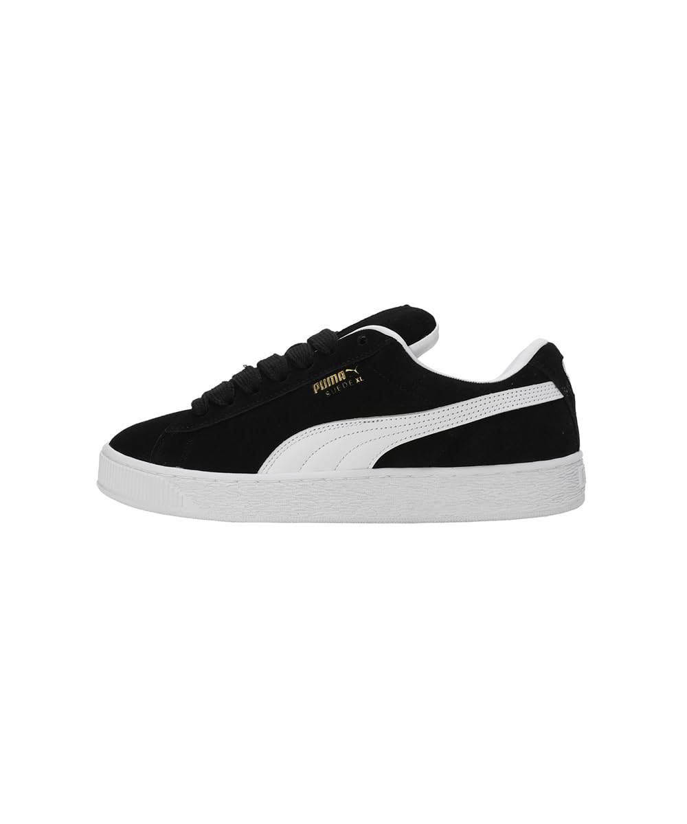 Puma, Tenis Casuales Suede XL, Unisex, Negro, Talla 22
