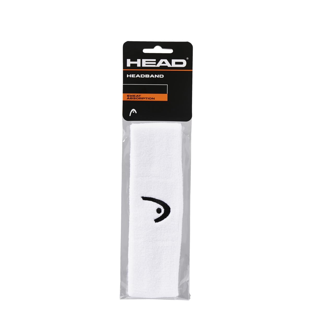 Diadema Head - Bandas de Tenis para Mujeres y Hombres, Bandas de absorción del Sudor, Color Negro