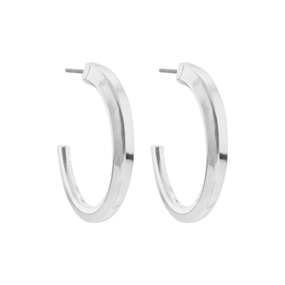 Nine West Aretes Color Plateado Stormy Beads En Forma Varias De Terminado Brillante para Mujer