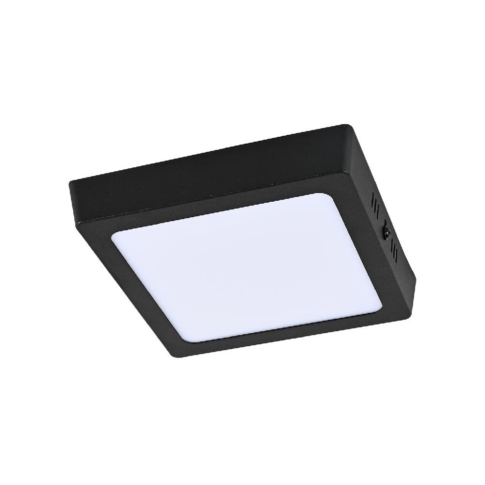 Tecnolite Lámpara Plafón LED de Sobreponer 12 W, Luz Suave Cálida, Interiores, No atenuable, LED integrado