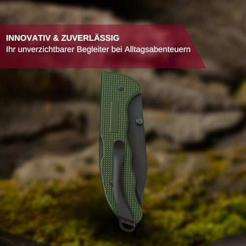 Victorinox Navaja Evoke Alox, 4 Usos, Verde Olivo
